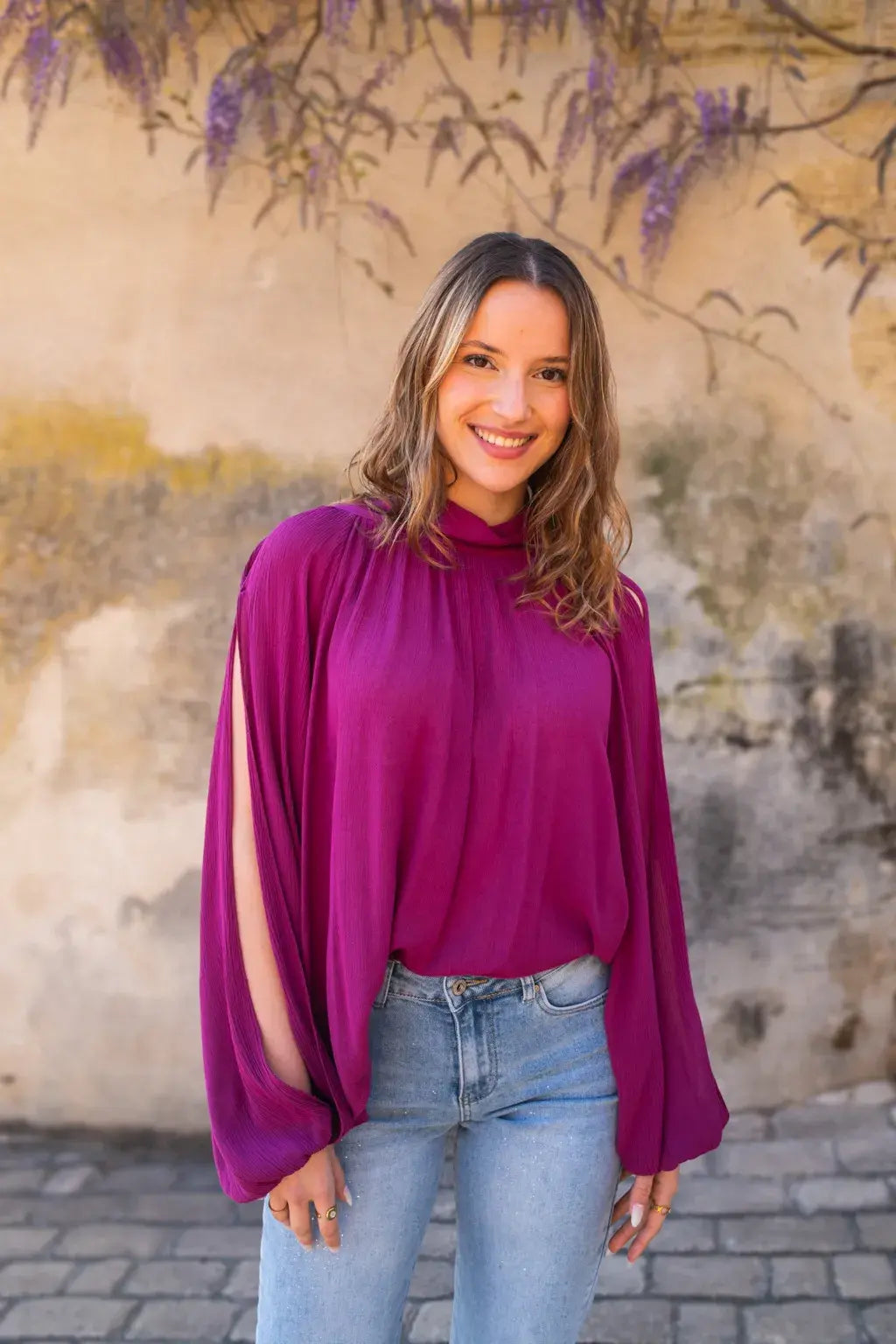 Blouse Stella framboise