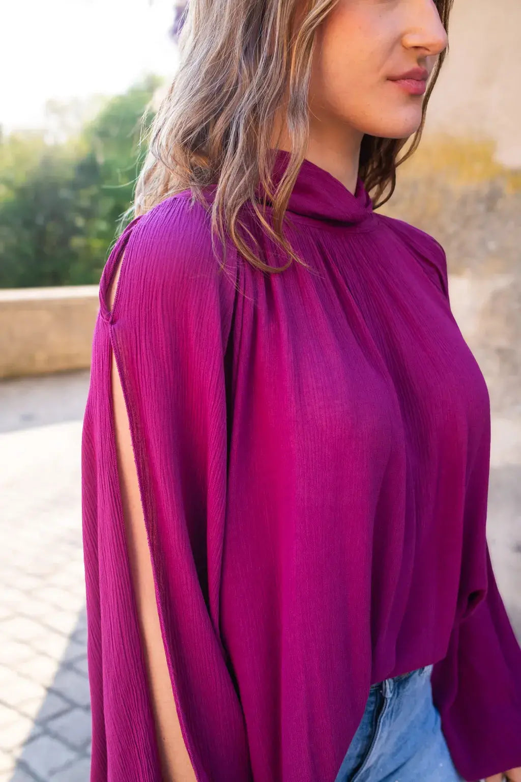 Blouse Stella framboise