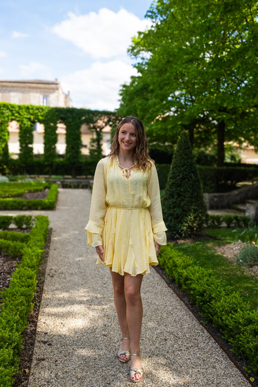 Robe Tory jaune