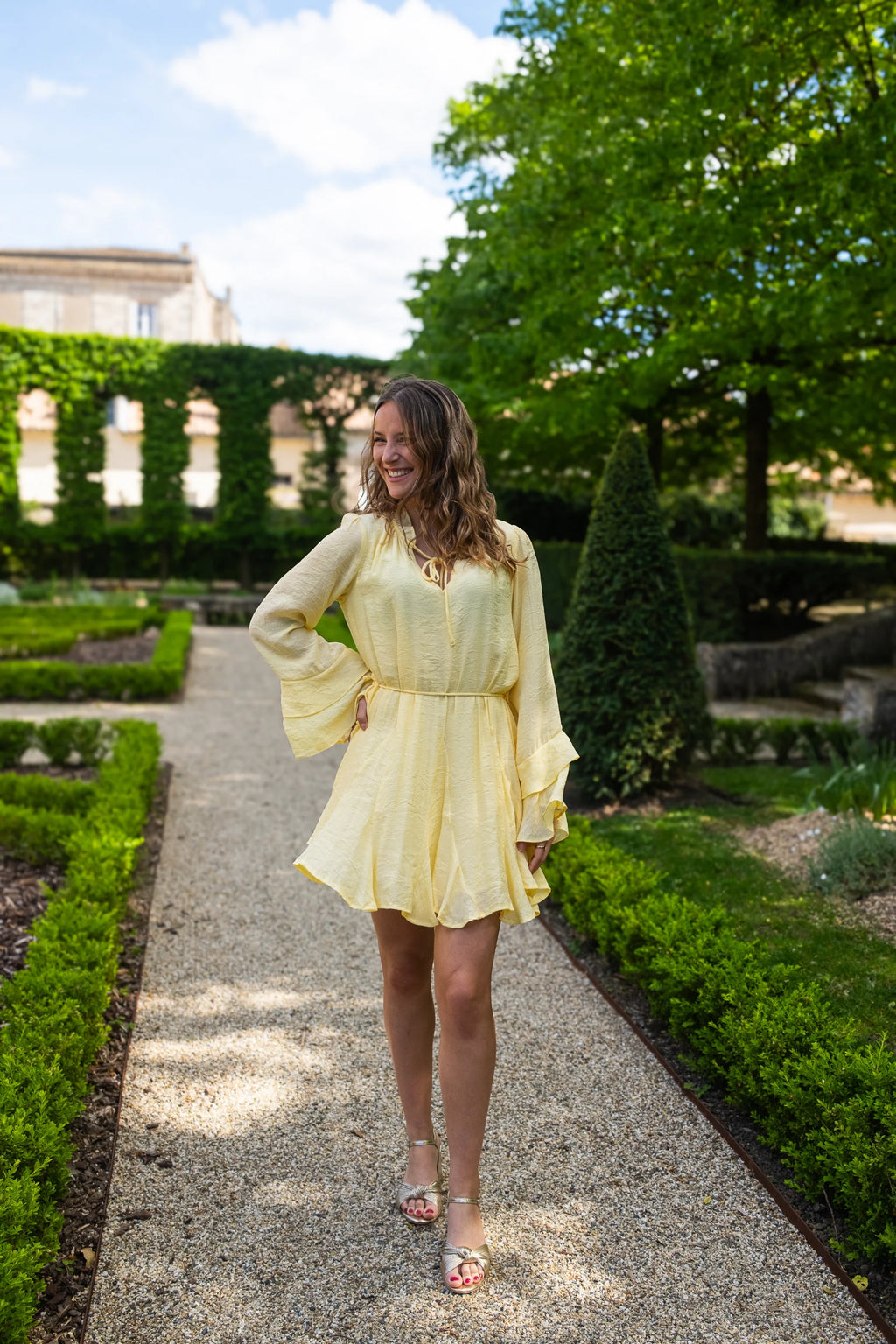 Robe Tory jaune