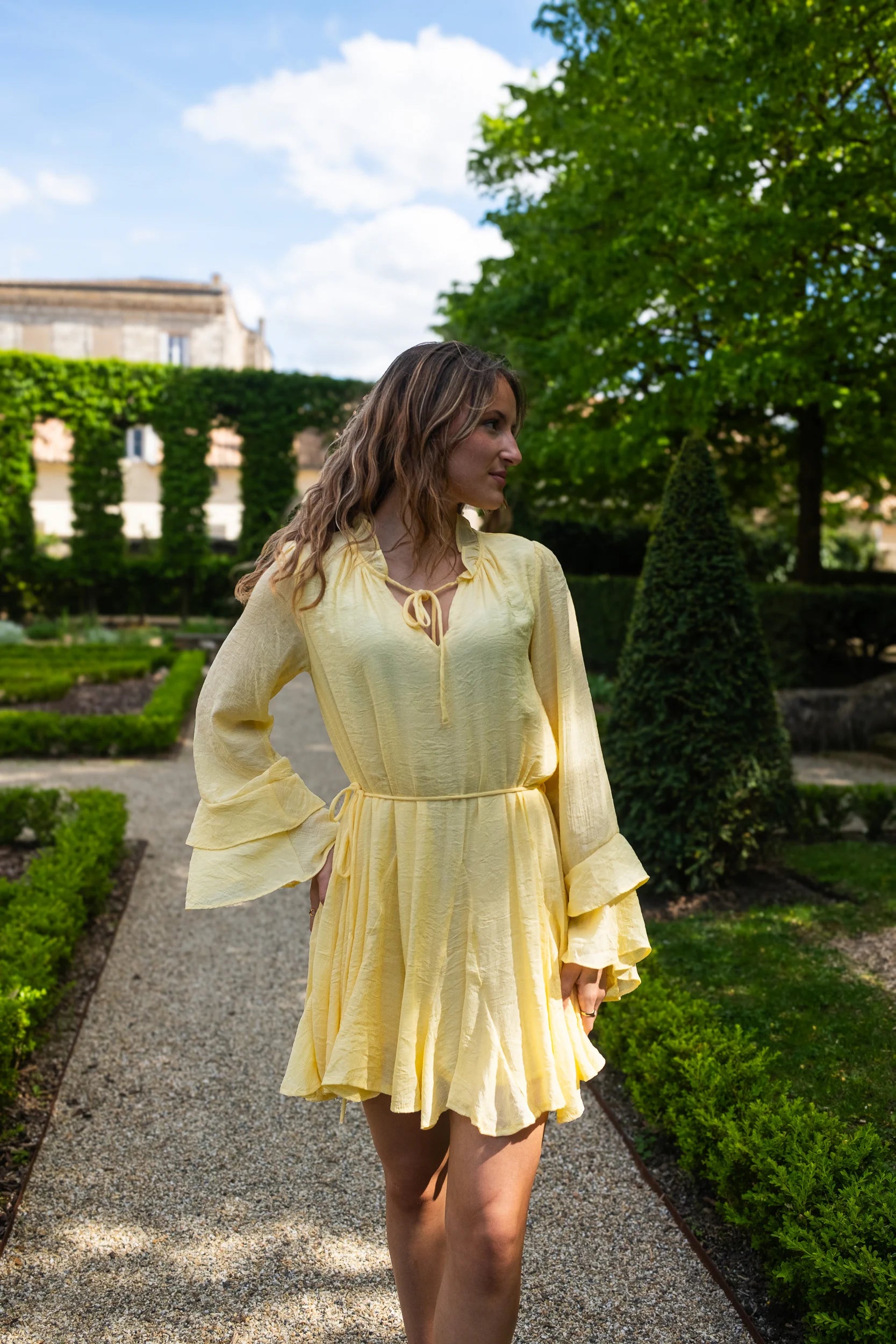 Robe Tory jaune