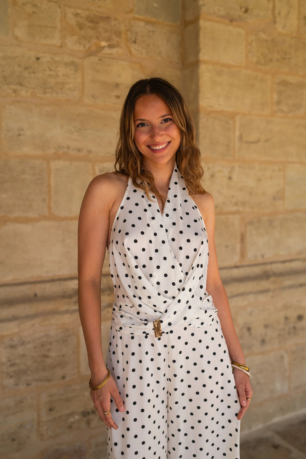Combinaison Solange blanche
