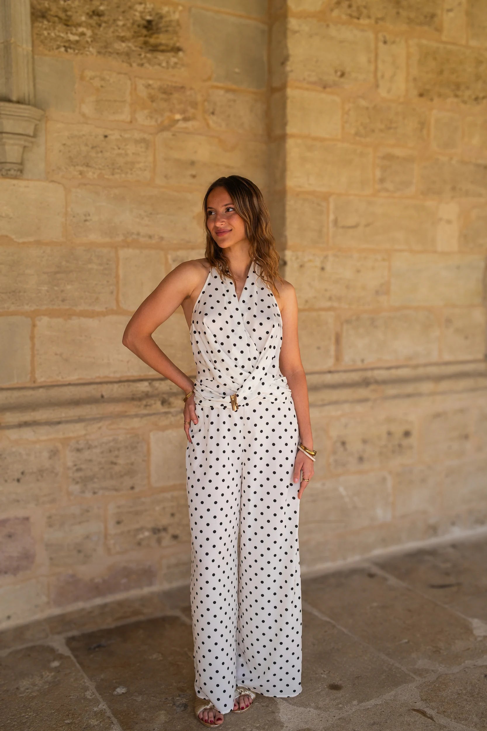 Combinaison Solange blanche