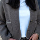 Veste moumoute Loreva kaki