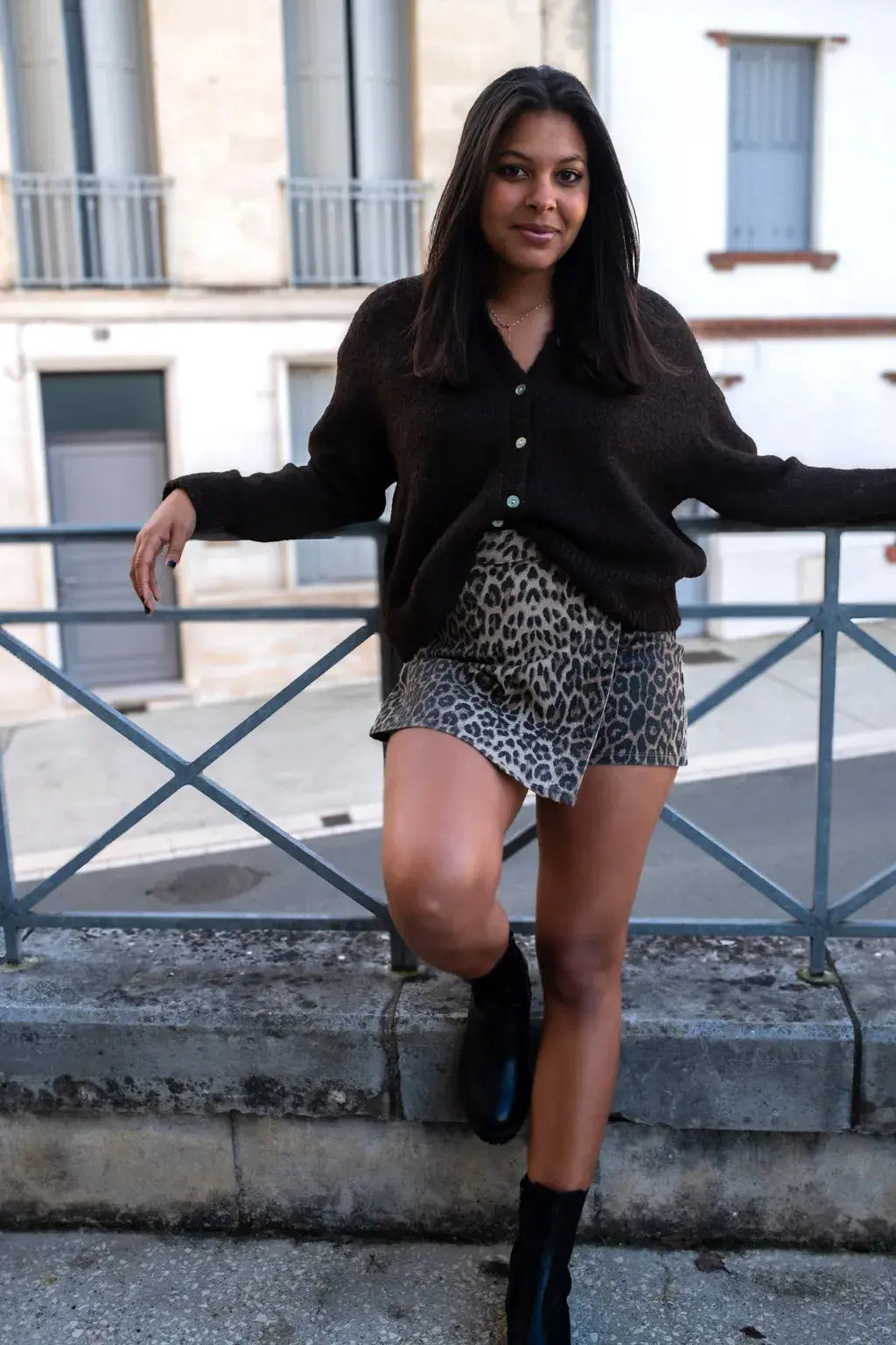 Gilet Bobby marron chocolat