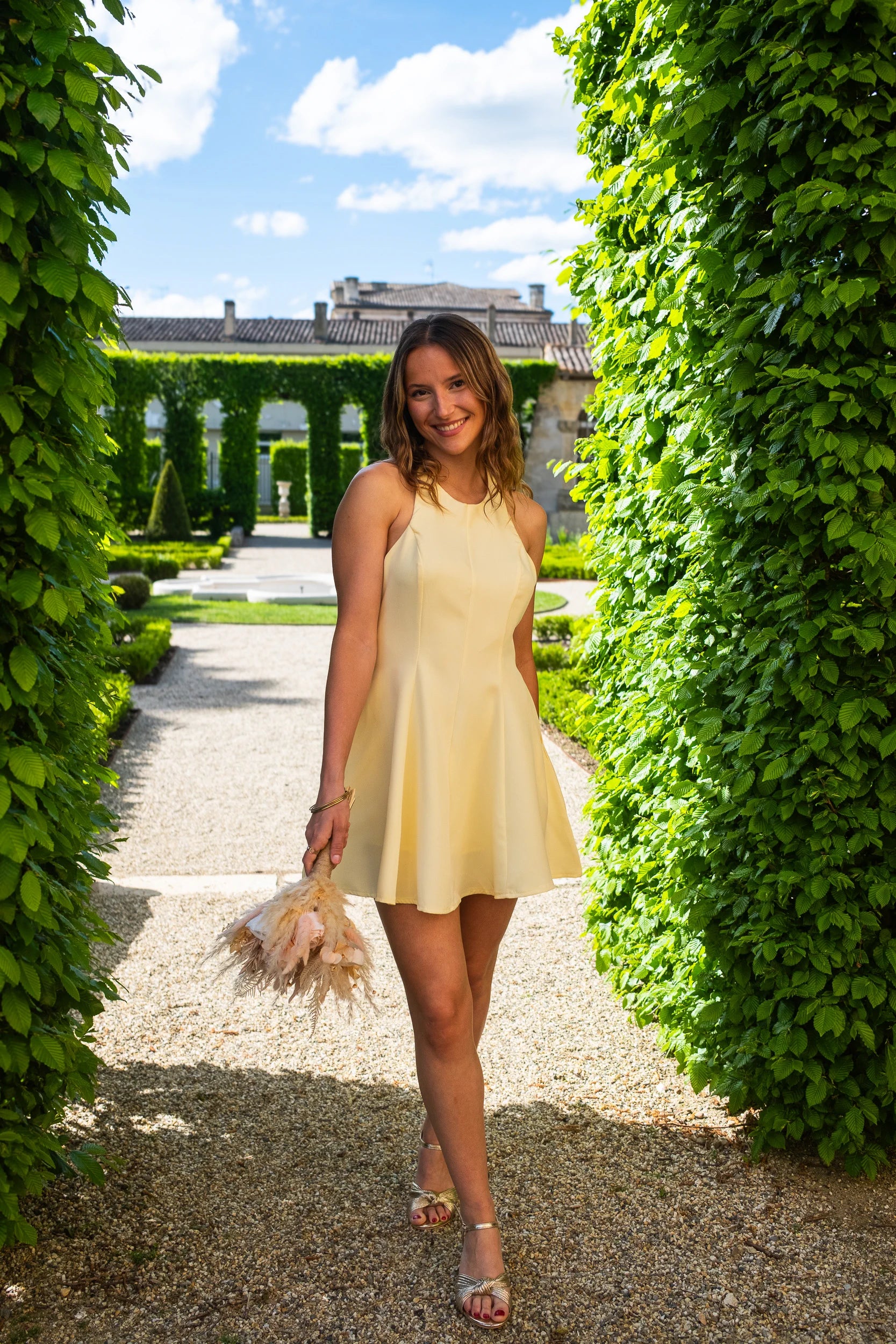Robe Eleonore jaune