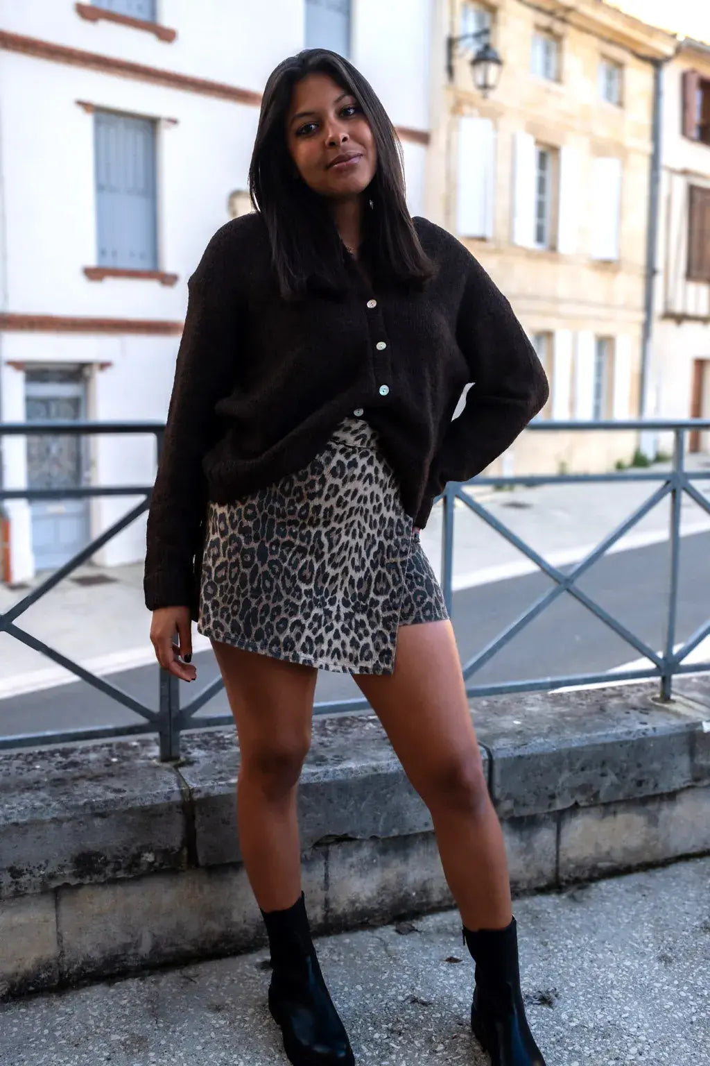 Gilet Bobby marron chocolat