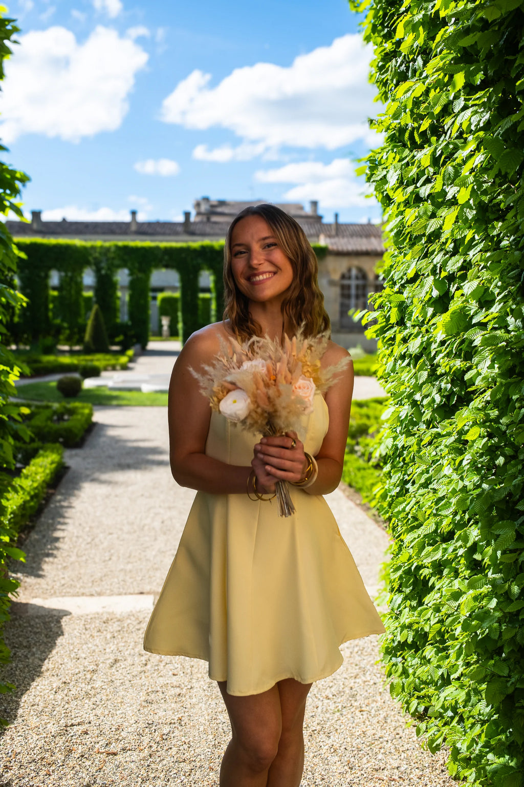 Robe Eleonore jaune