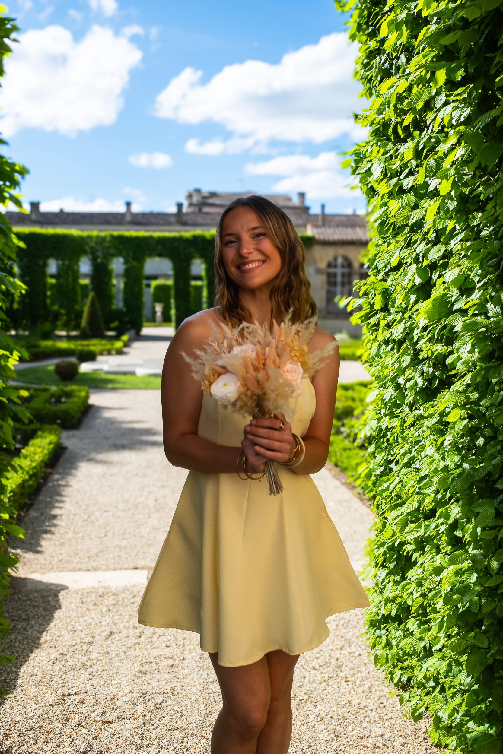 Robe Eleonore jaune
