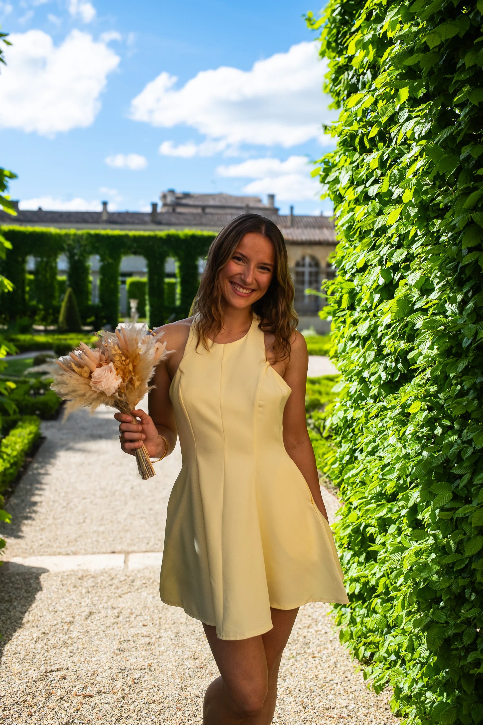Robe Eleonore jaune