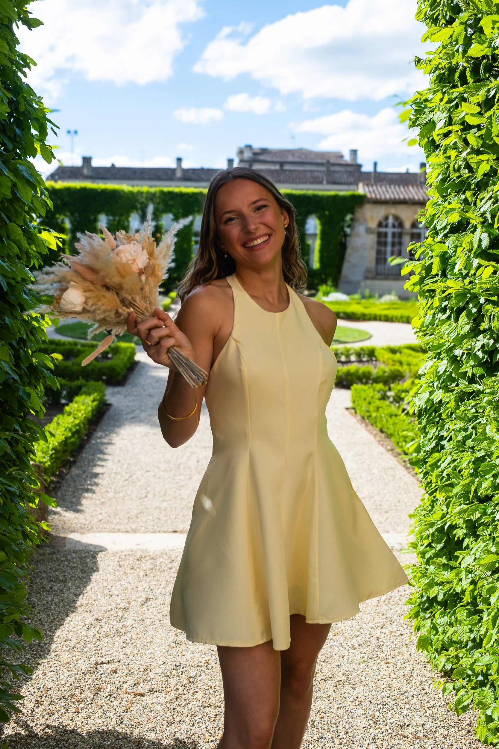 Robe Eleonore jaune