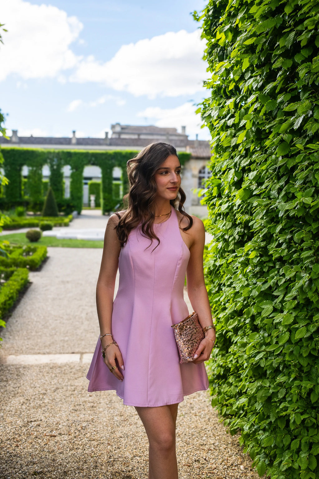 Robe Eleonore rose