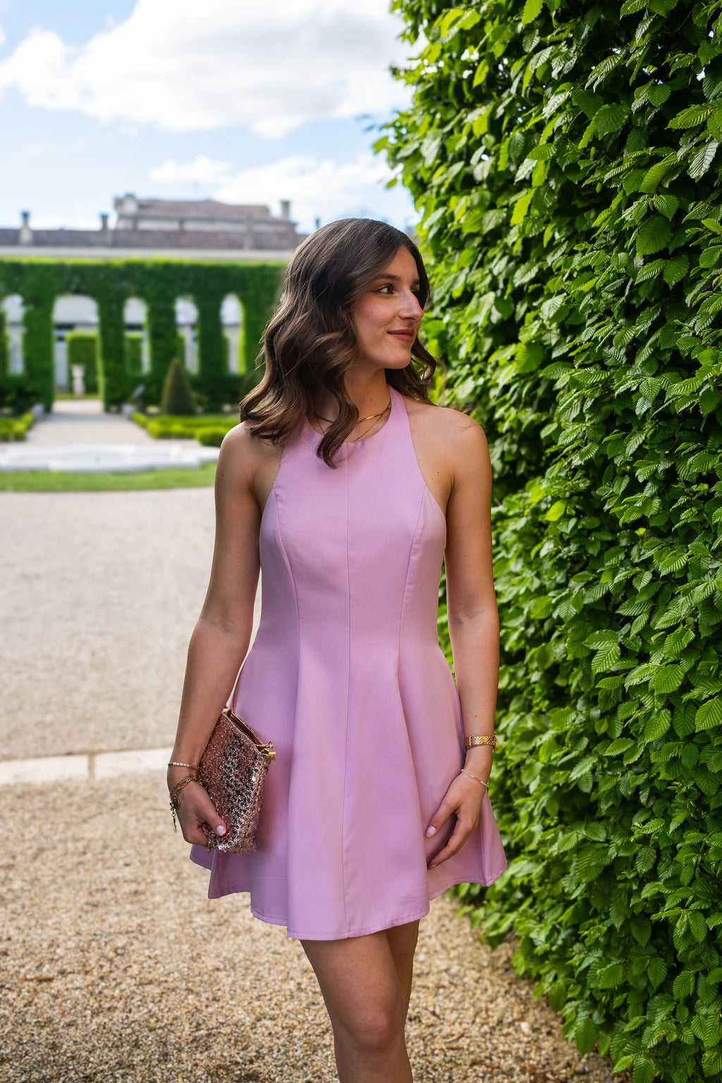 Robe Eleonore rose