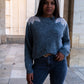 Pull Sylvain gris