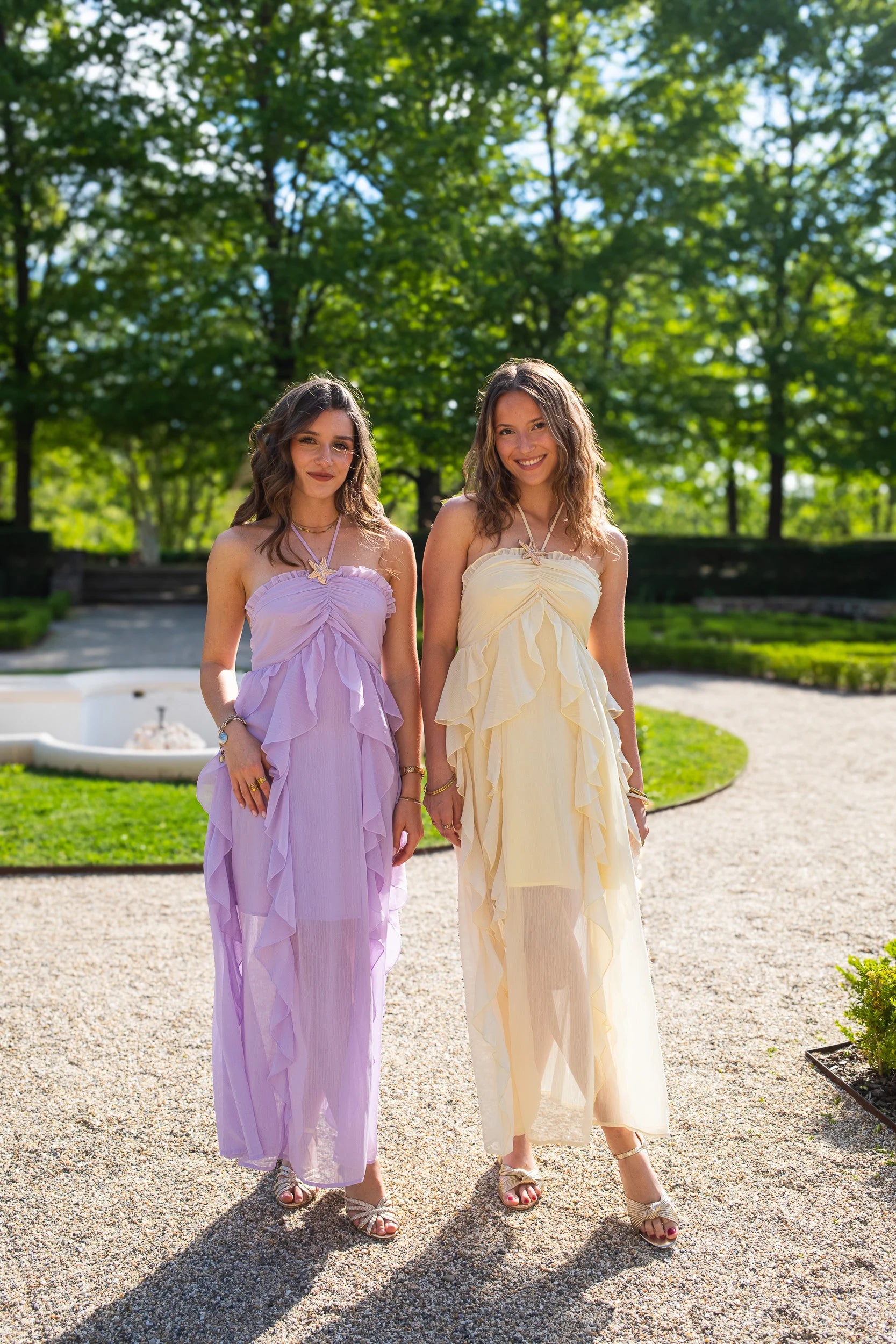 Robe Coralia lilas