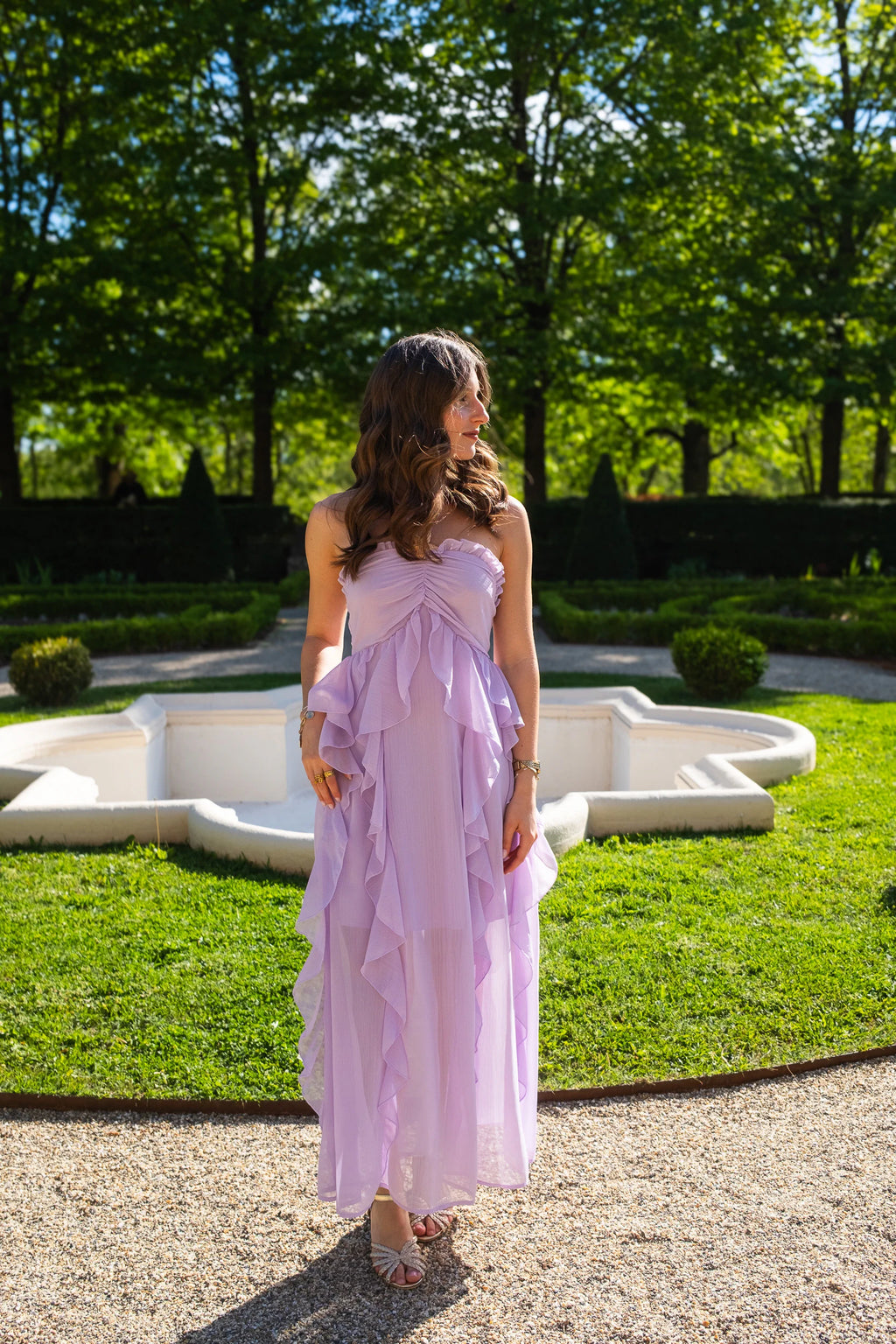 Robe Coralia lilas