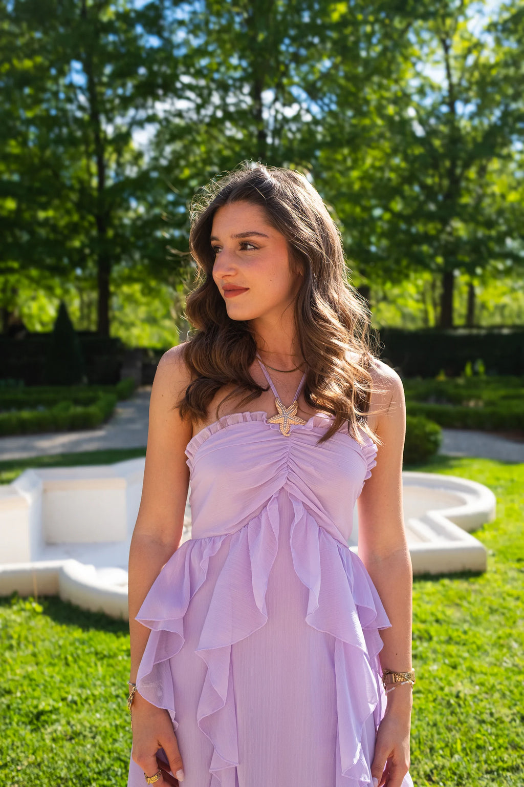Robe Coralia lilas
