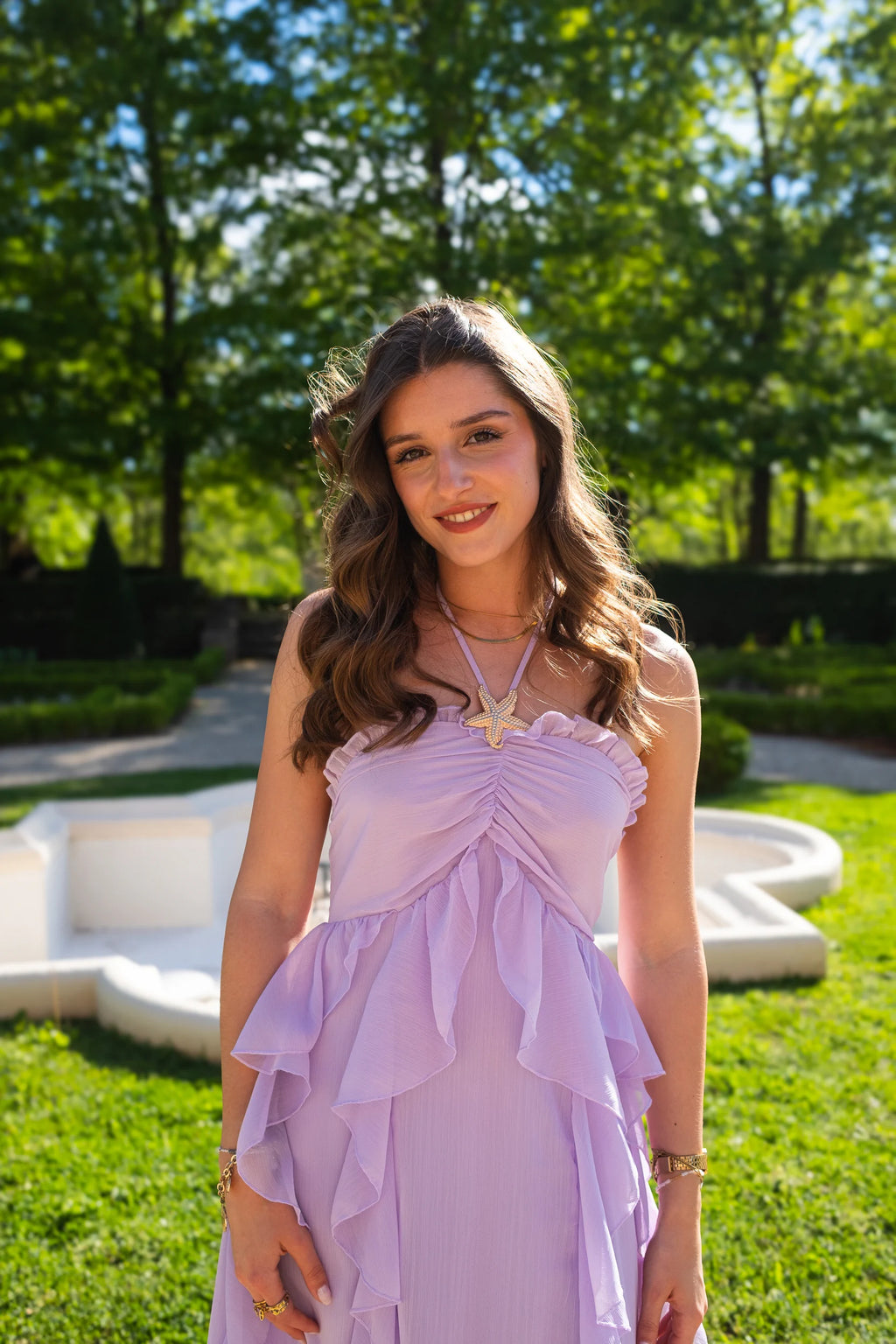 Robe Coralia lilas