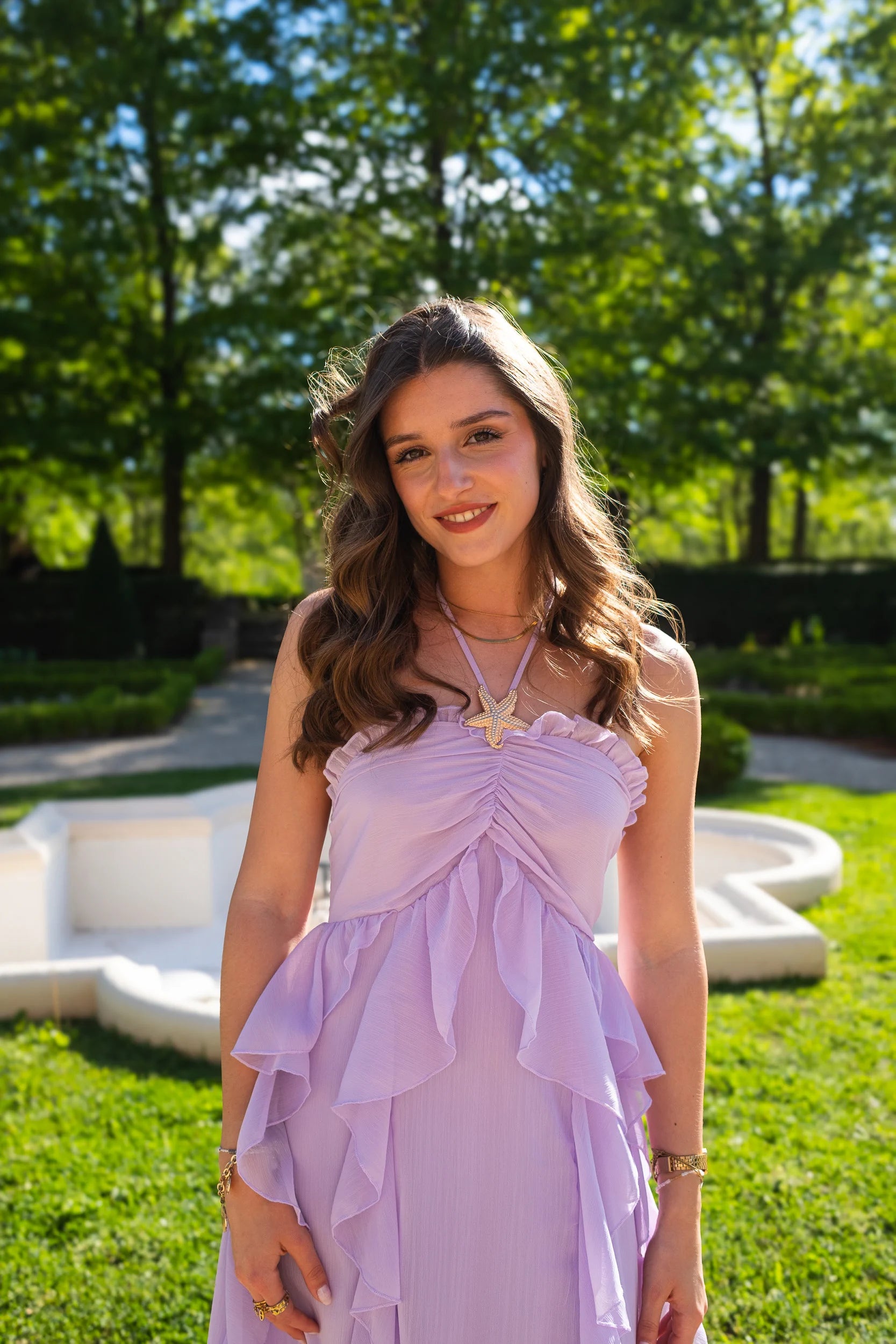 Robe Coralia lilas