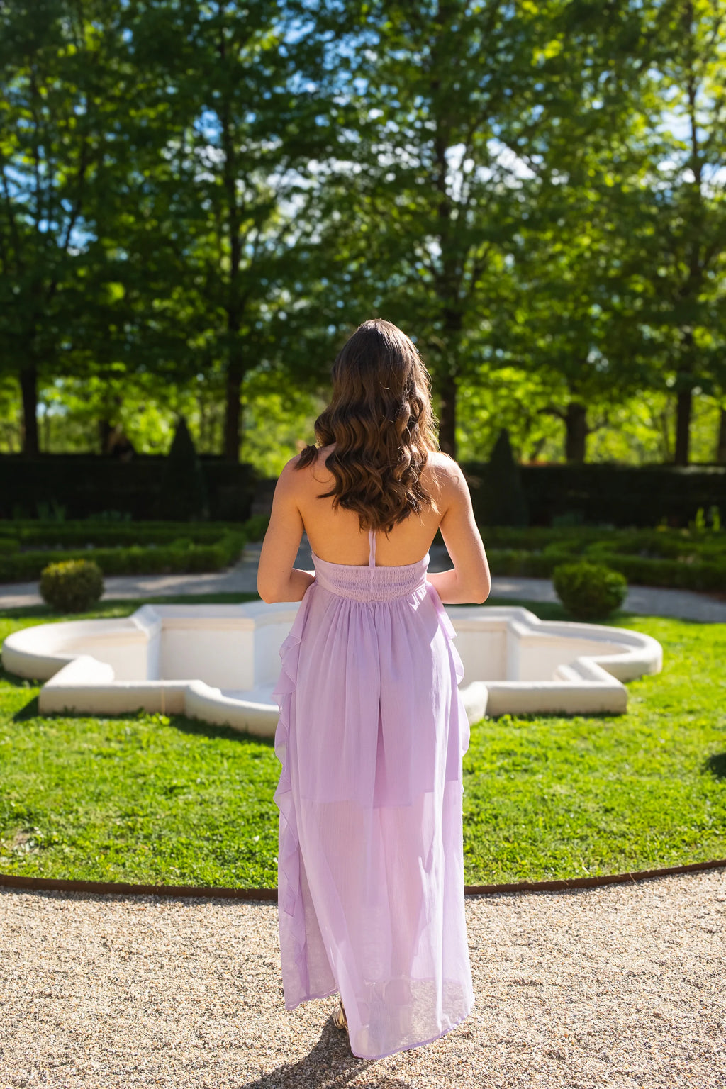 Robe Coralia lilas