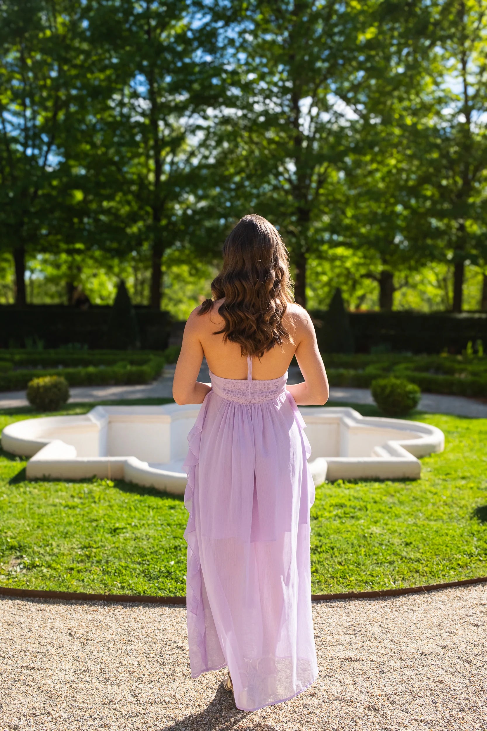 Robe Coralia lilas