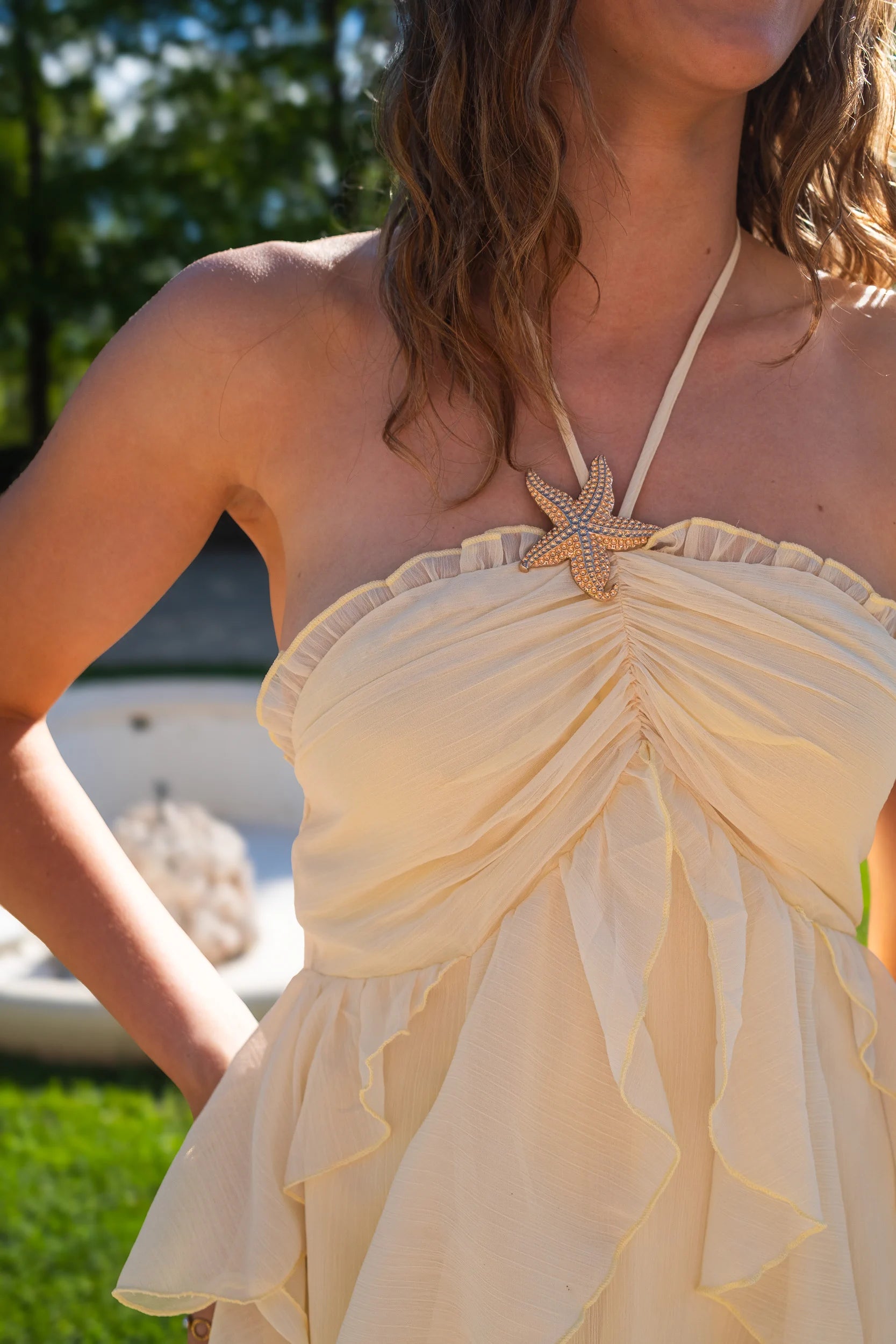 Robe Coralia jaune