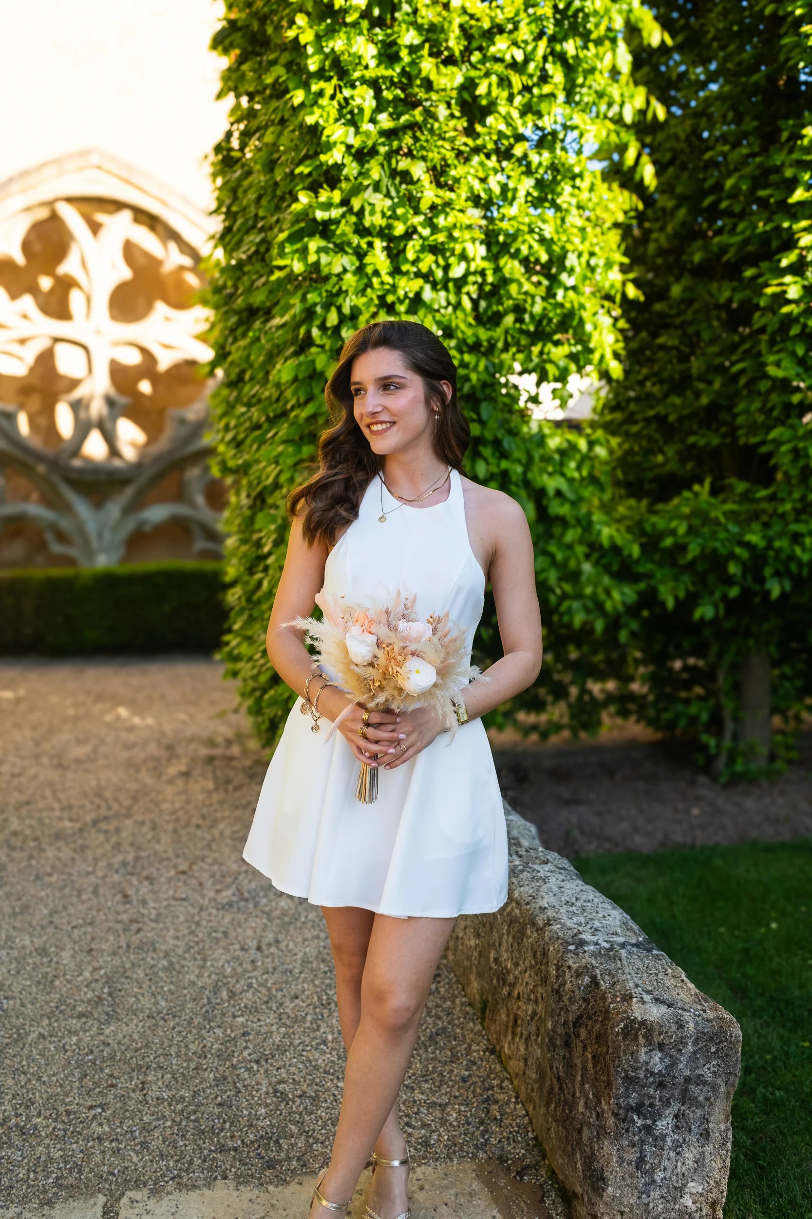 Robe Eleonore blanche