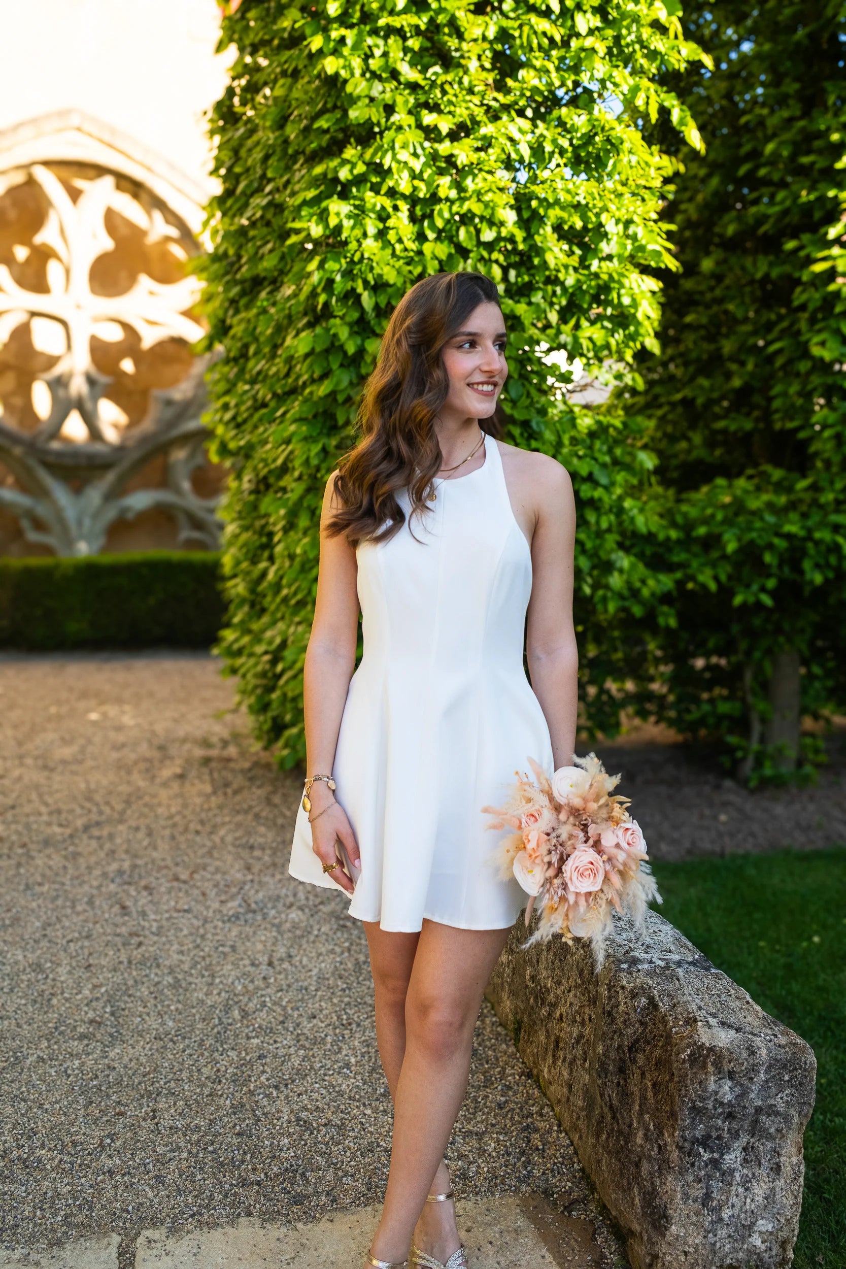 Robe Eleonore blanche