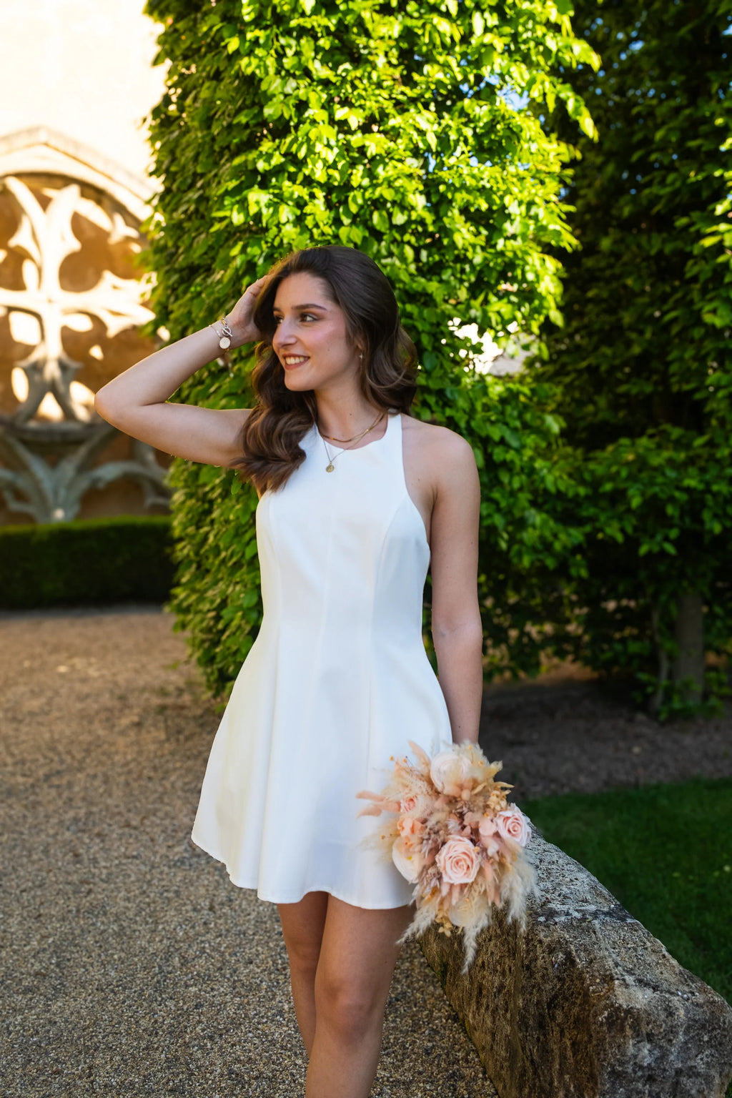 Robe Eleonore blanche