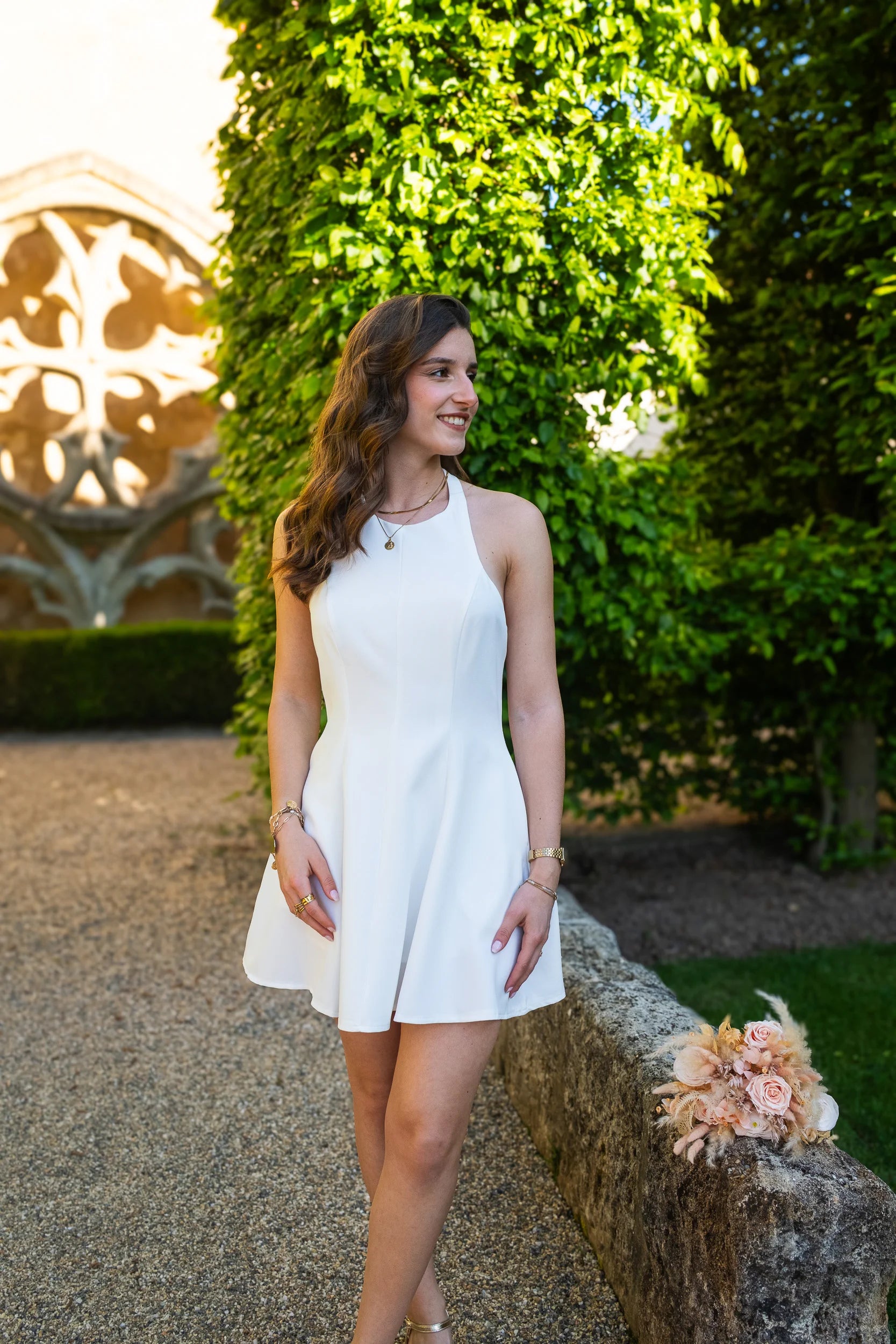 Robe Eleonore blanche
