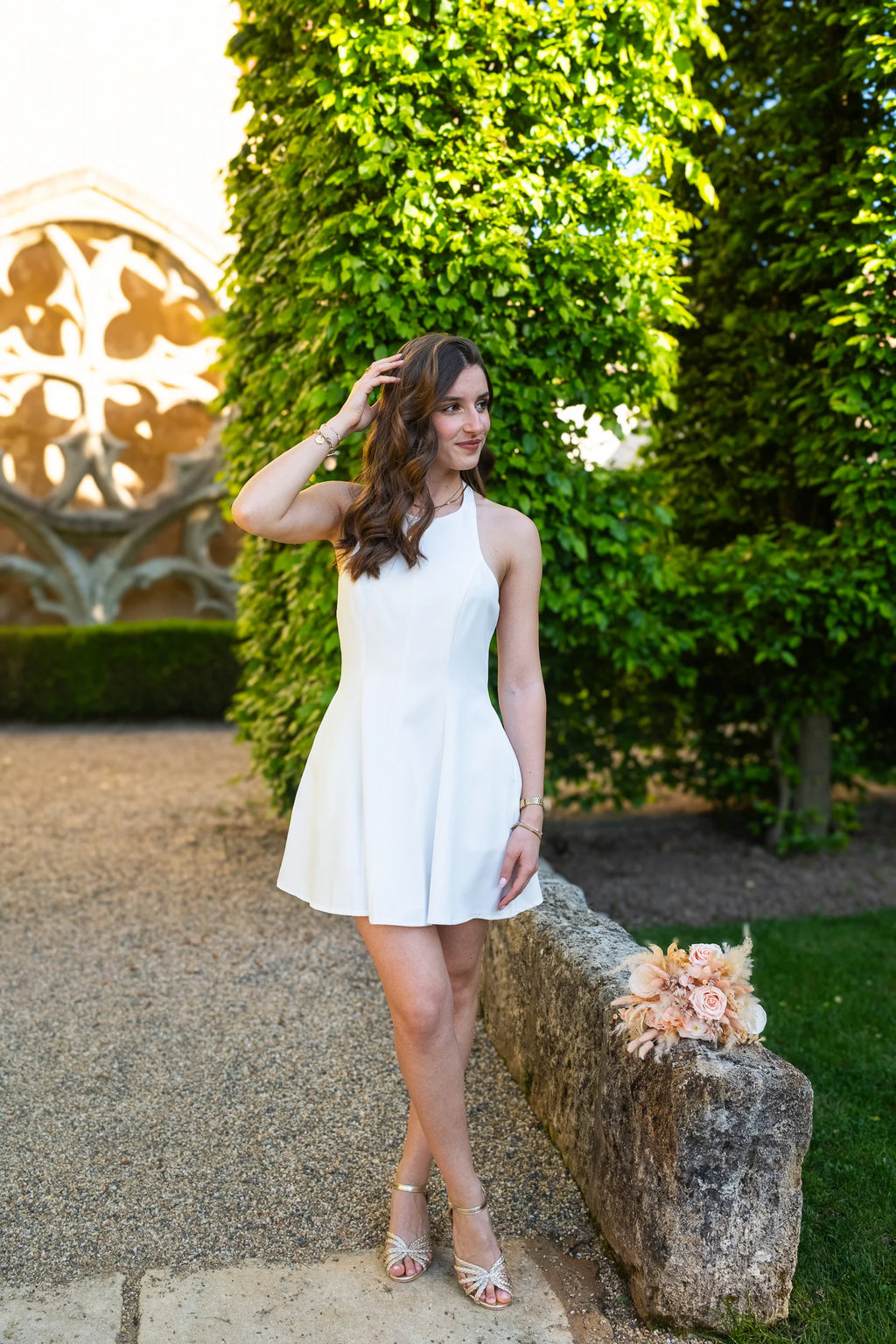Robe Eleonore blanche