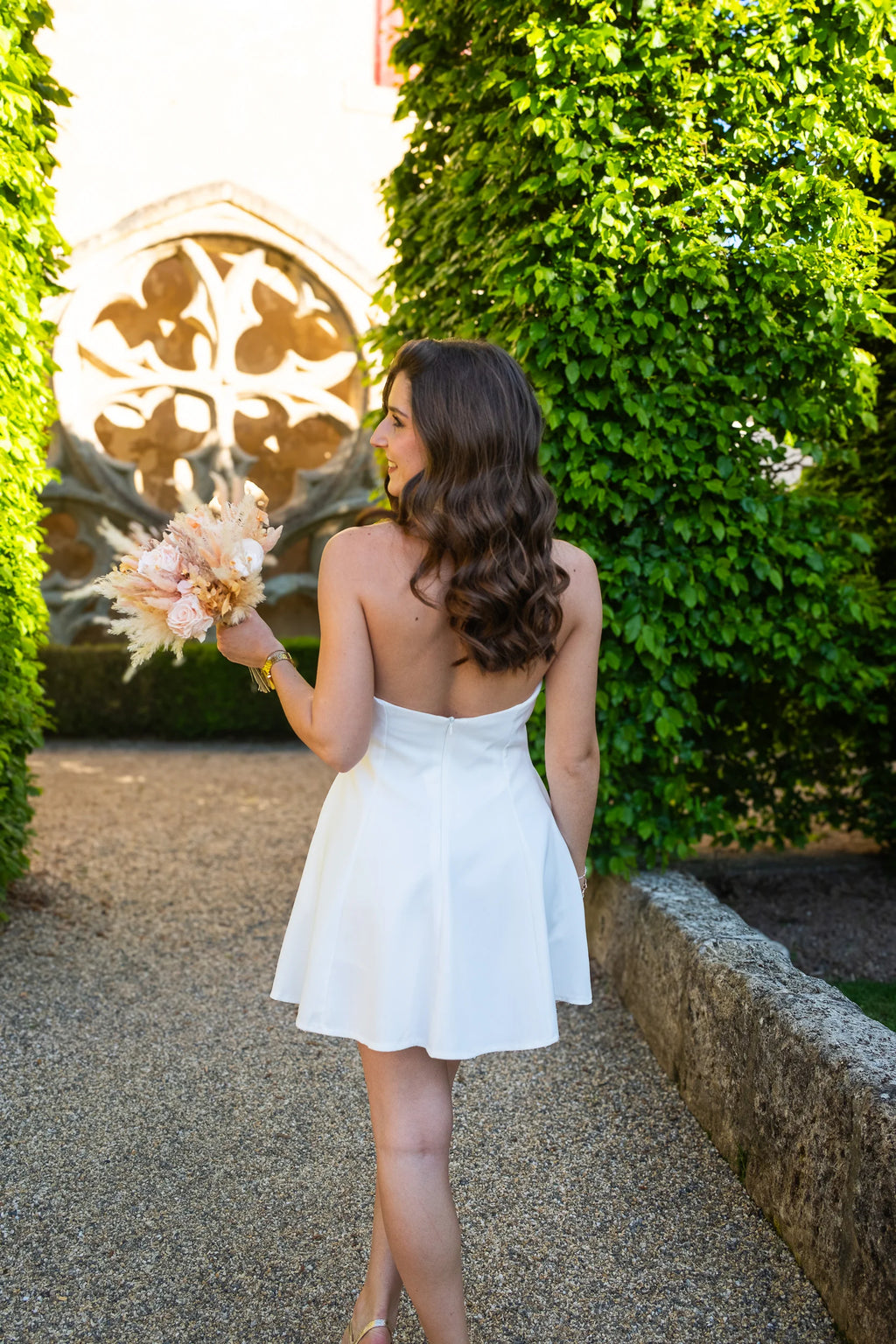 Robe Eleonore blanche