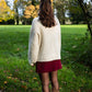 Jupe Betty bordeaux