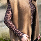 Gilet moumoute Naha camel