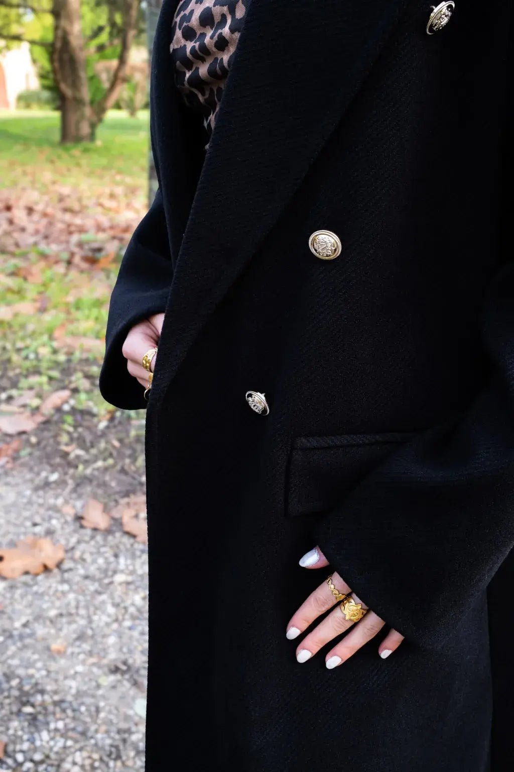 Manteau Alicia noir