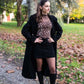 Manteau Alicia noir