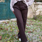 Pantalon Maria chocolat