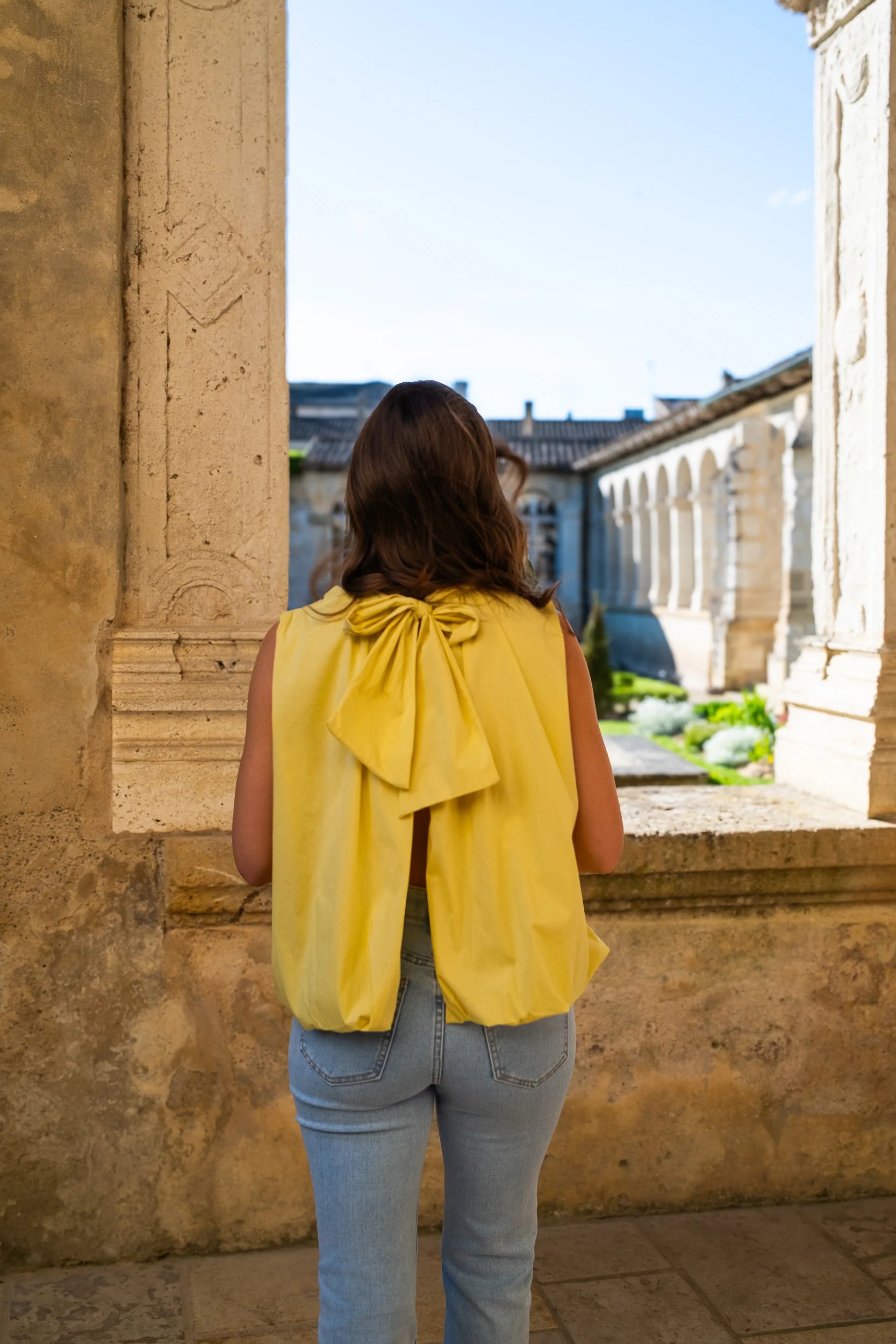 Blouse Pia jaune