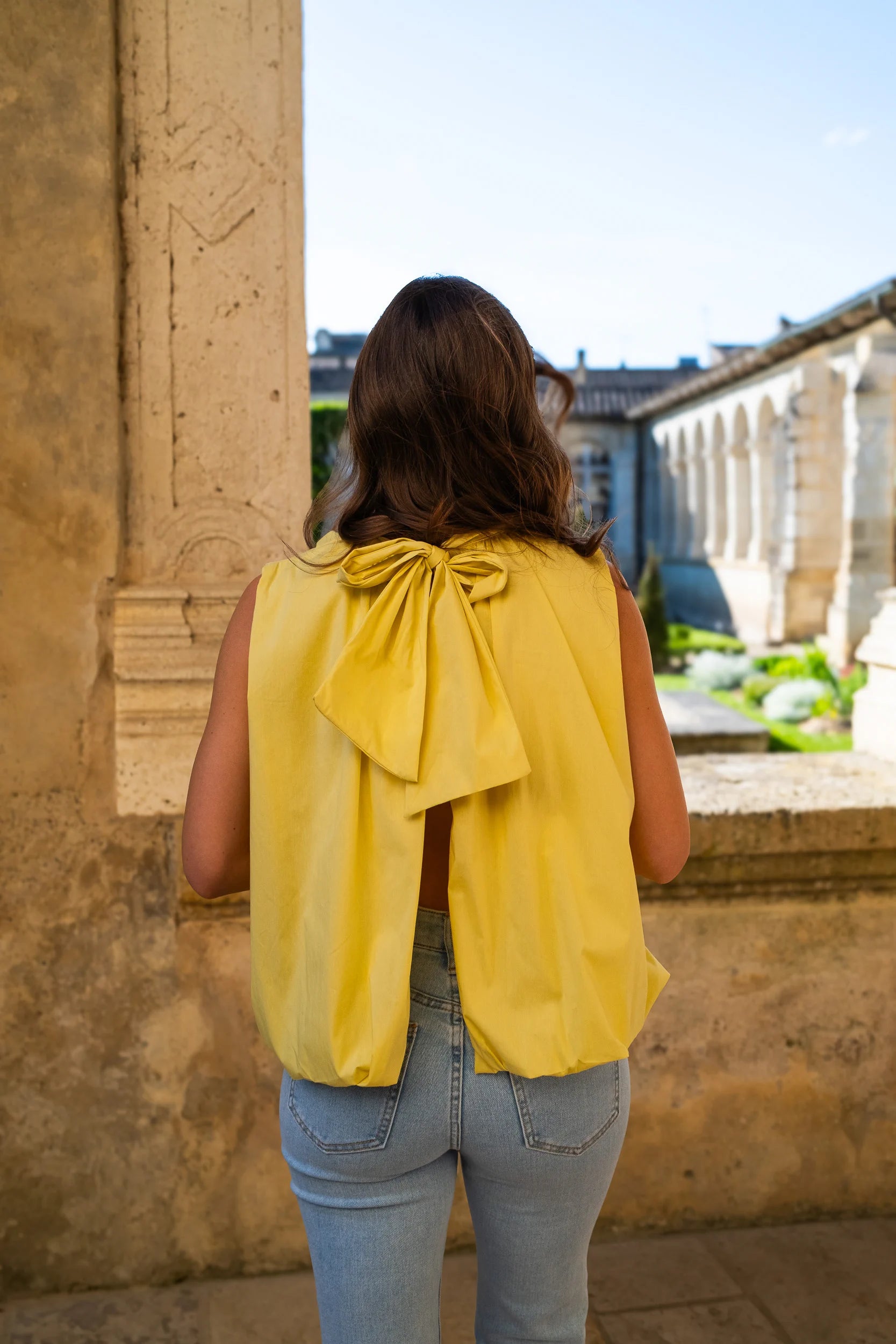 Blouse Pia jaune