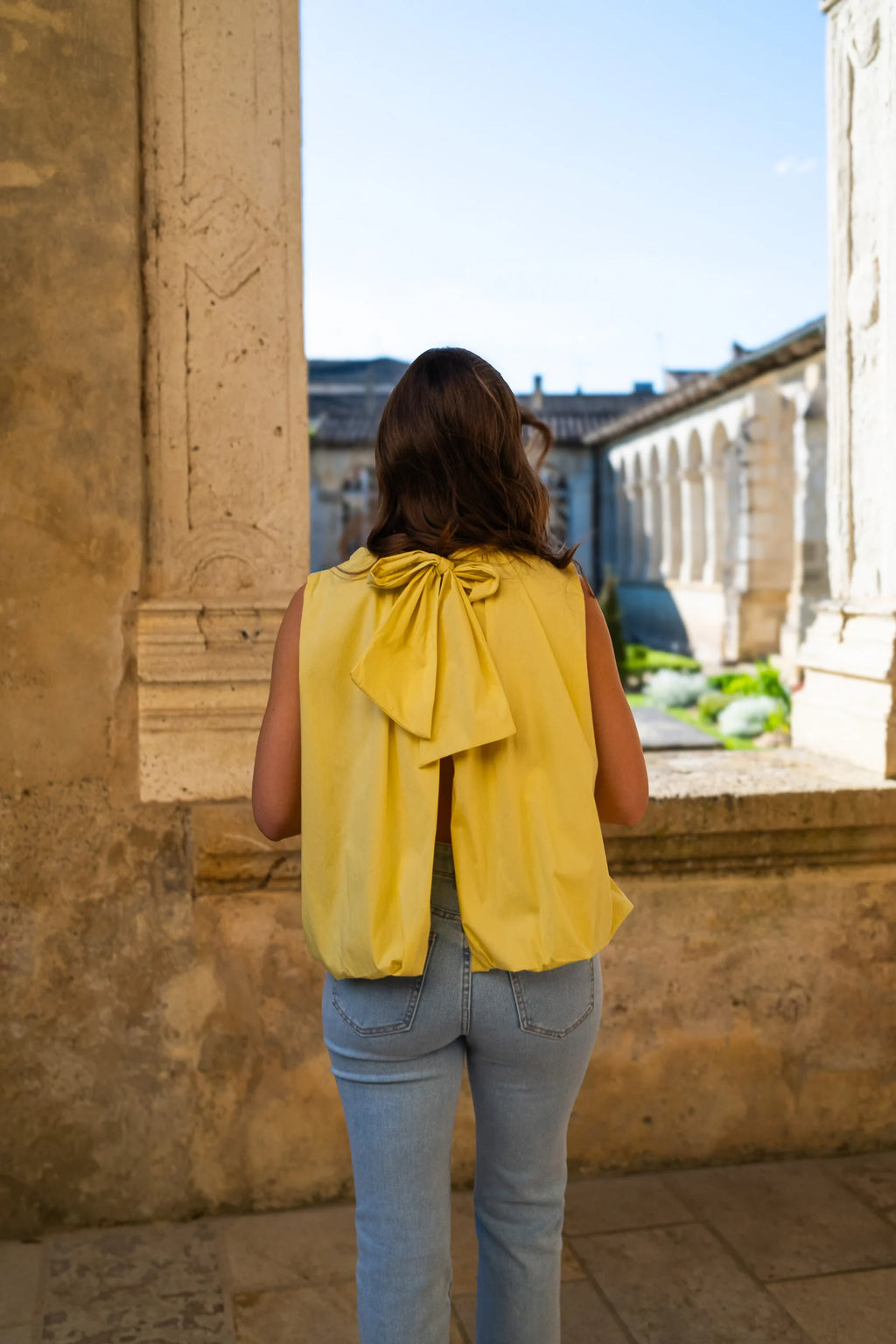 Blouse Pia jaune