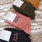 Chaussettes Love Family moutarde