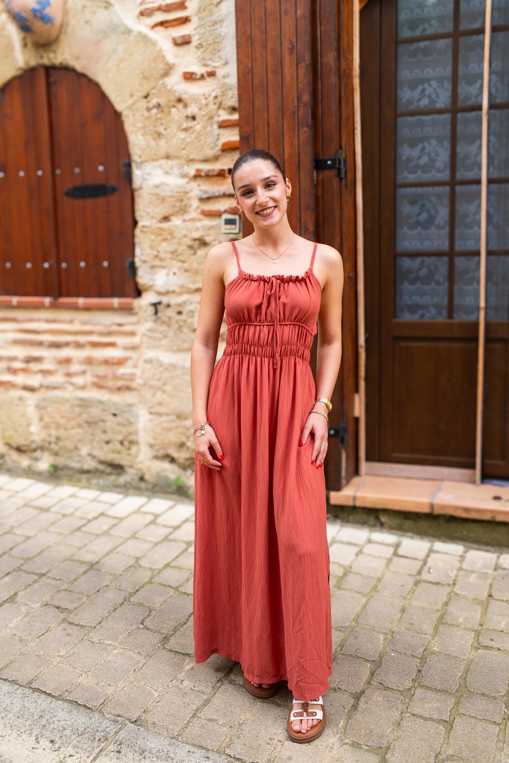 Robe Odette terracotta
