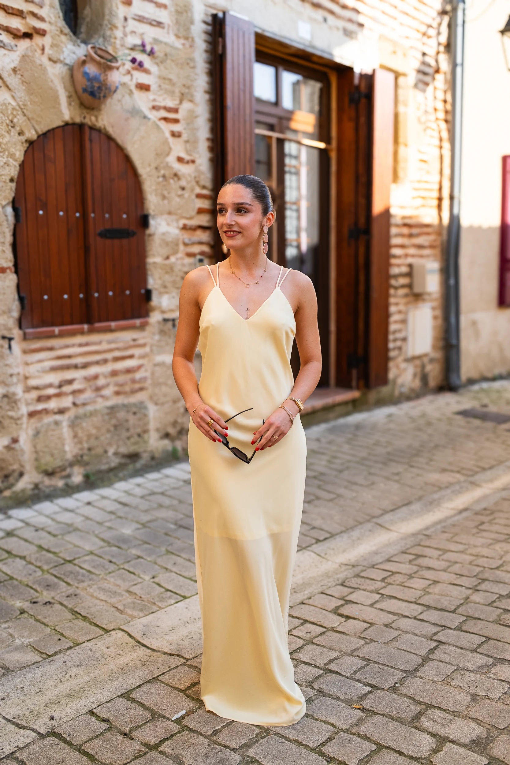 Robe Larissa jaune