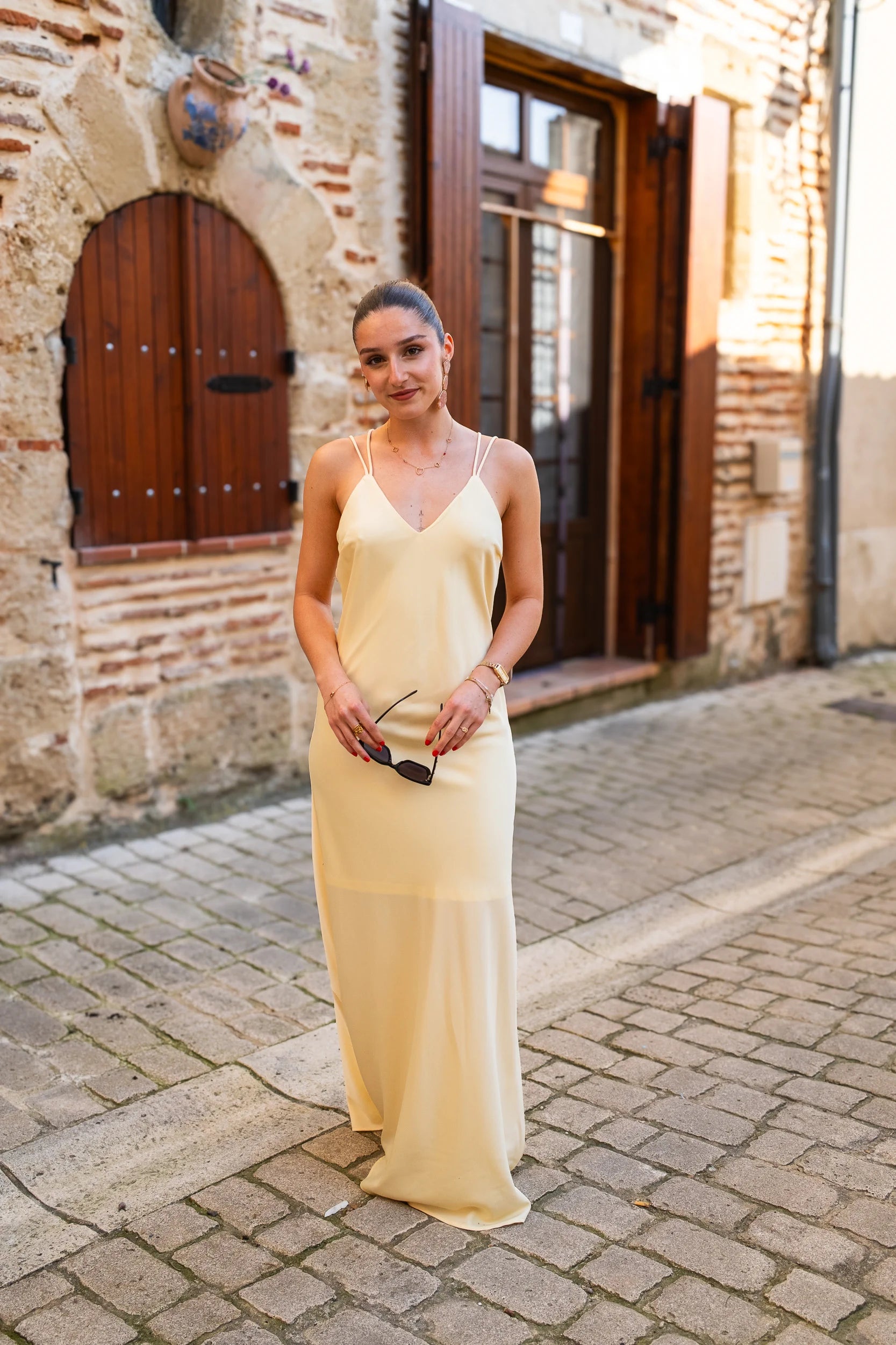 Robe Larissa jaune