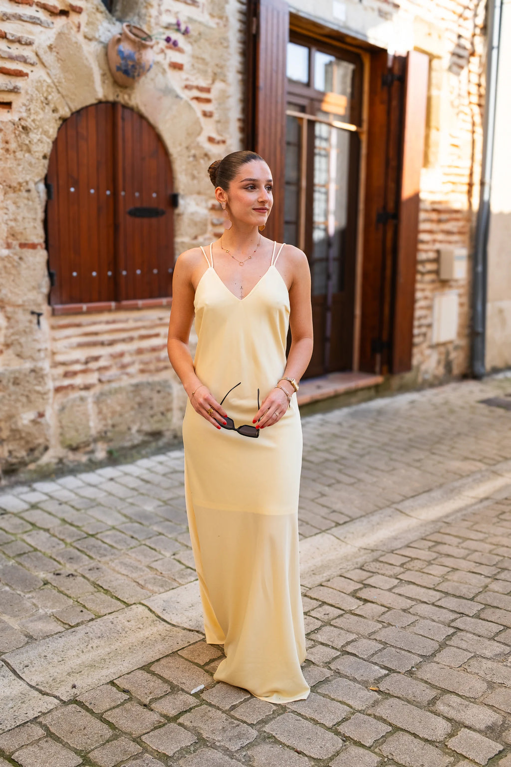 Robe Larissa jaune