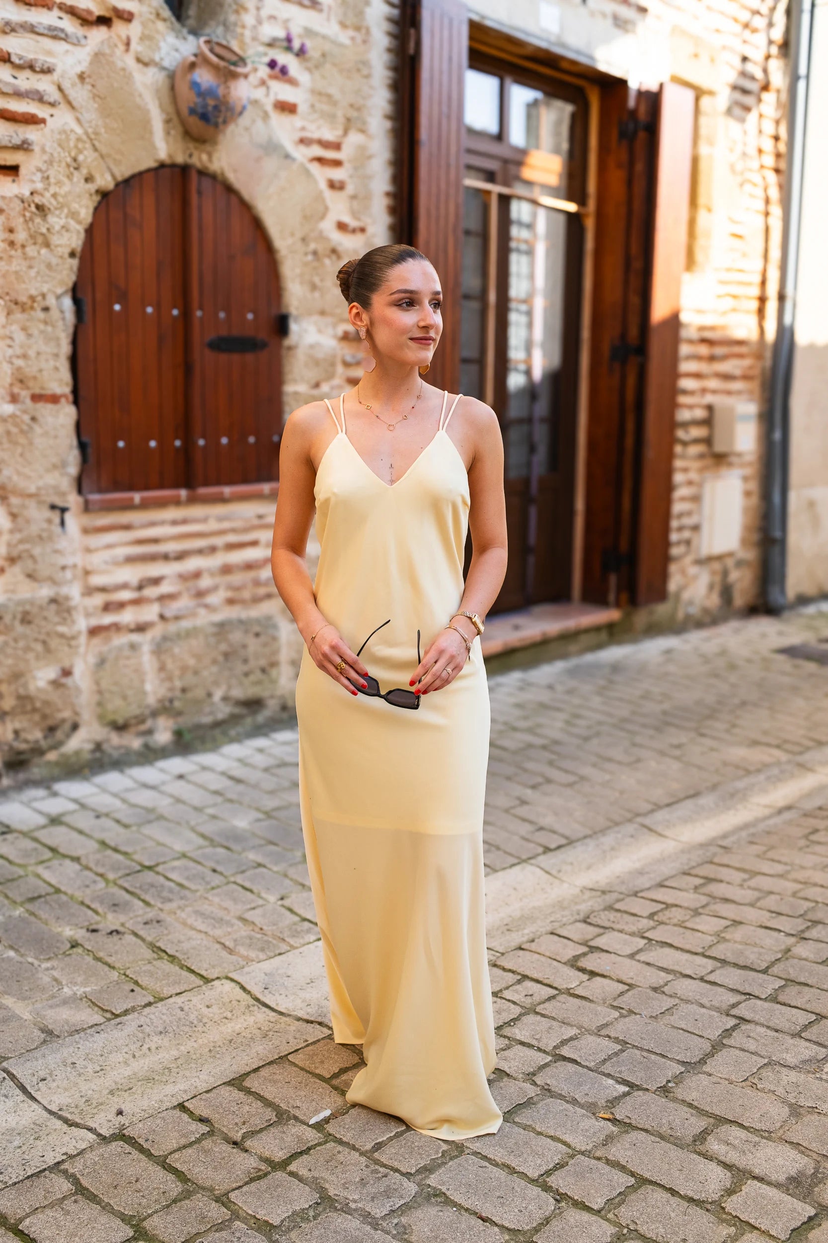 Robe Larissa jaune