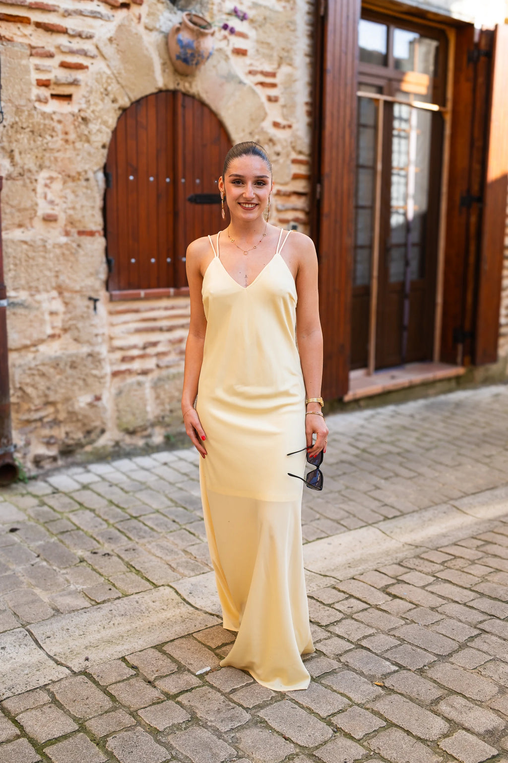Robe Larissa jaune