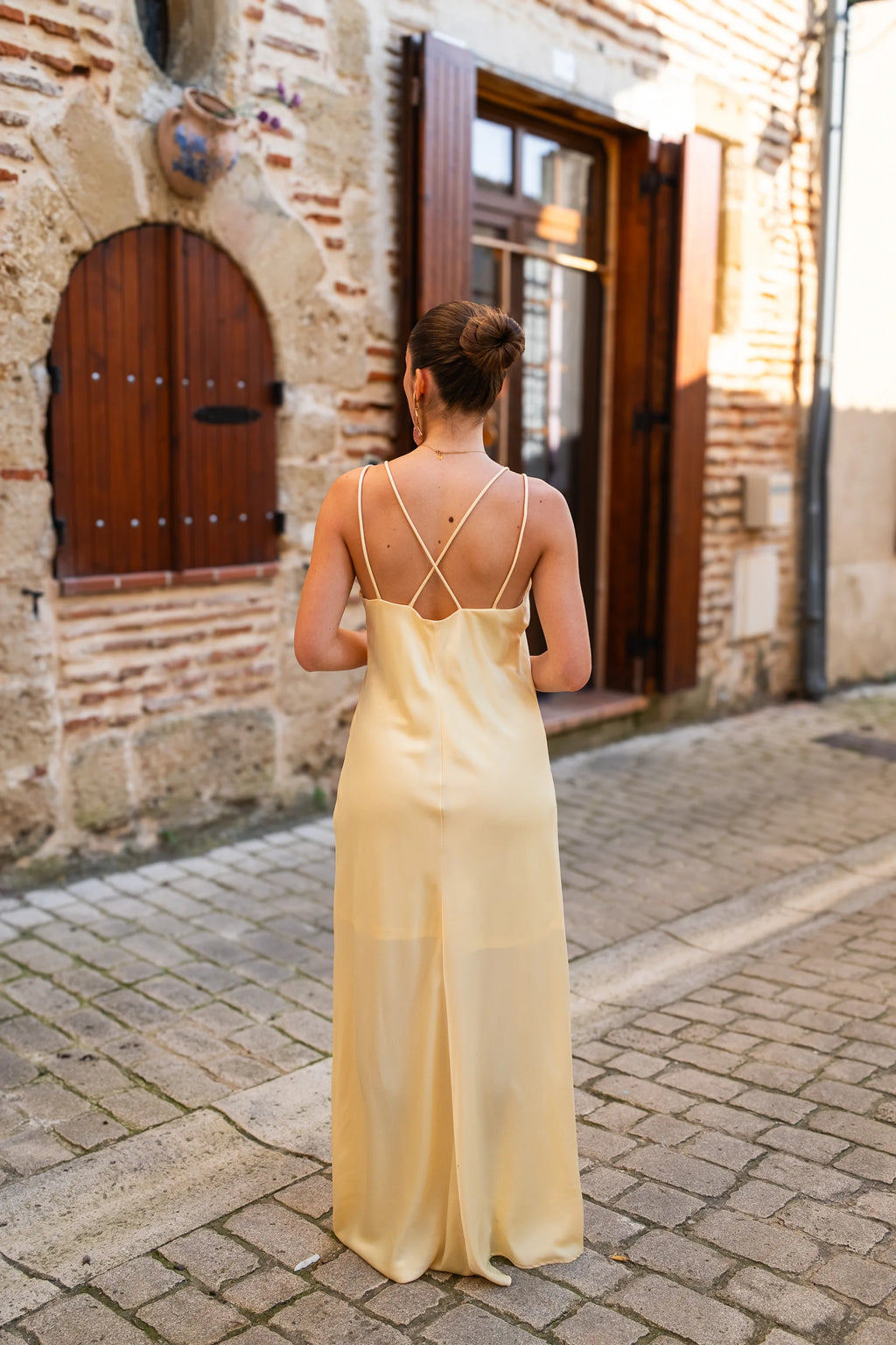 Robe Larissa jaune
