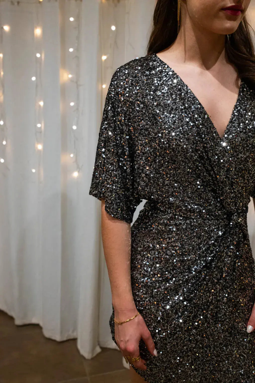 Robe Frany argent