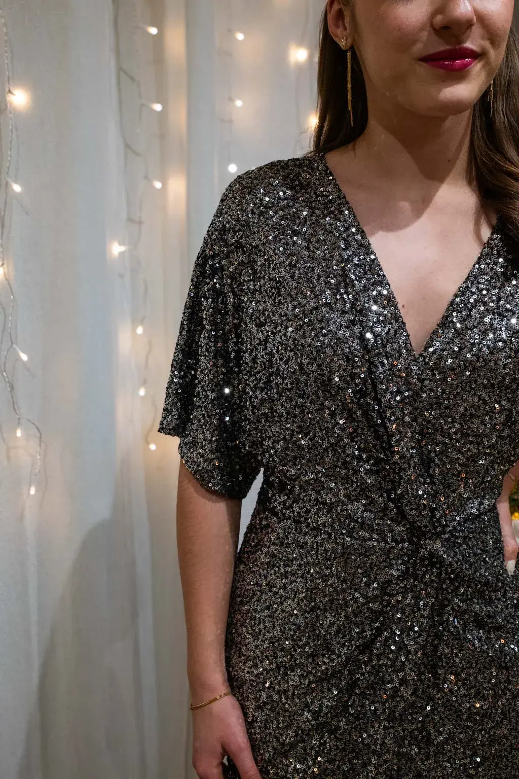 Robe Frany argent